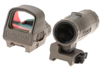 Holosun HS510C Solar Red Circle Dot Sight Combo with HM3X
