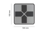 JTG Big Red Cross Medic Rubber Patch