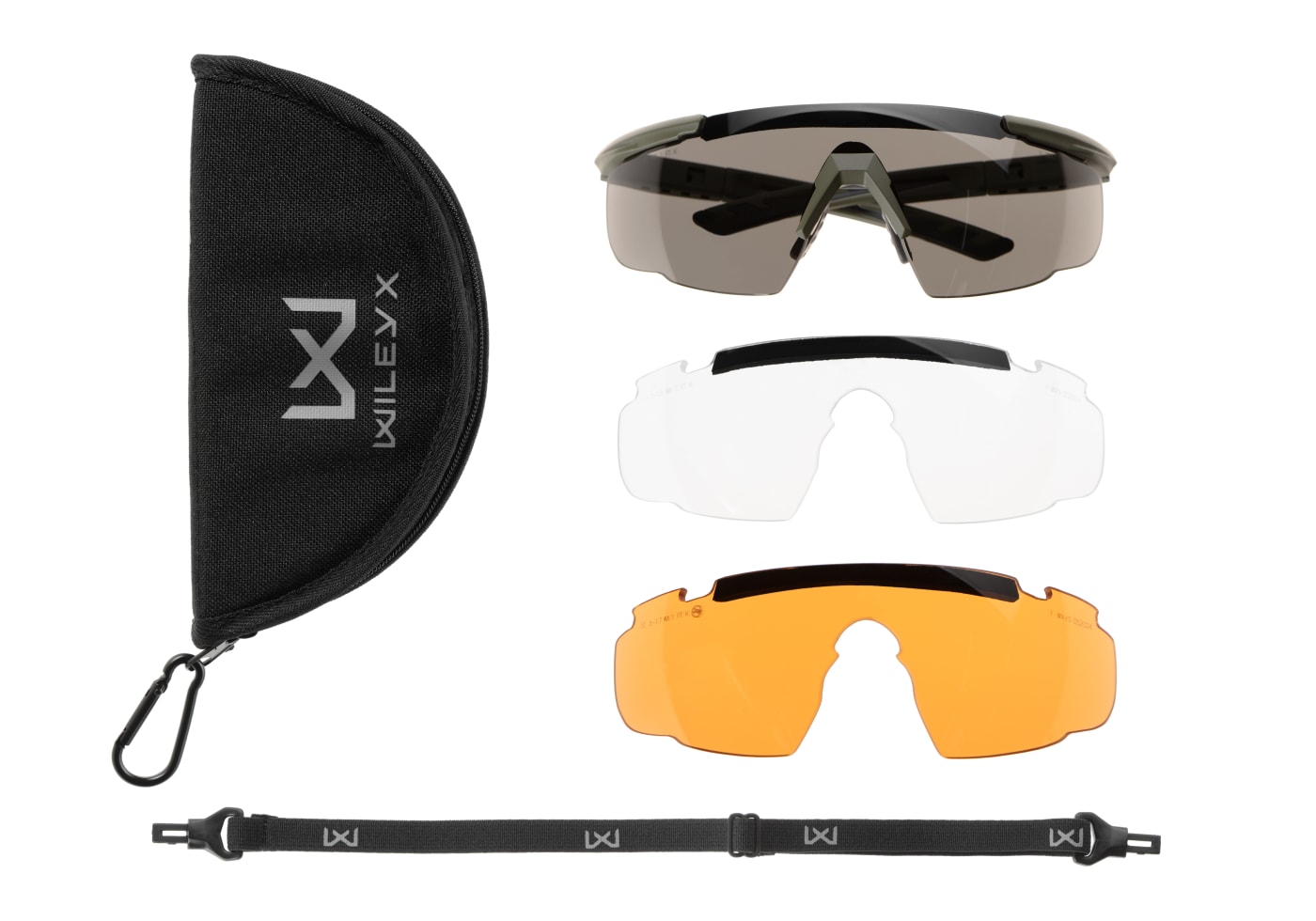 Wiley X Saber Advanced Grey / Clear / Light Rust