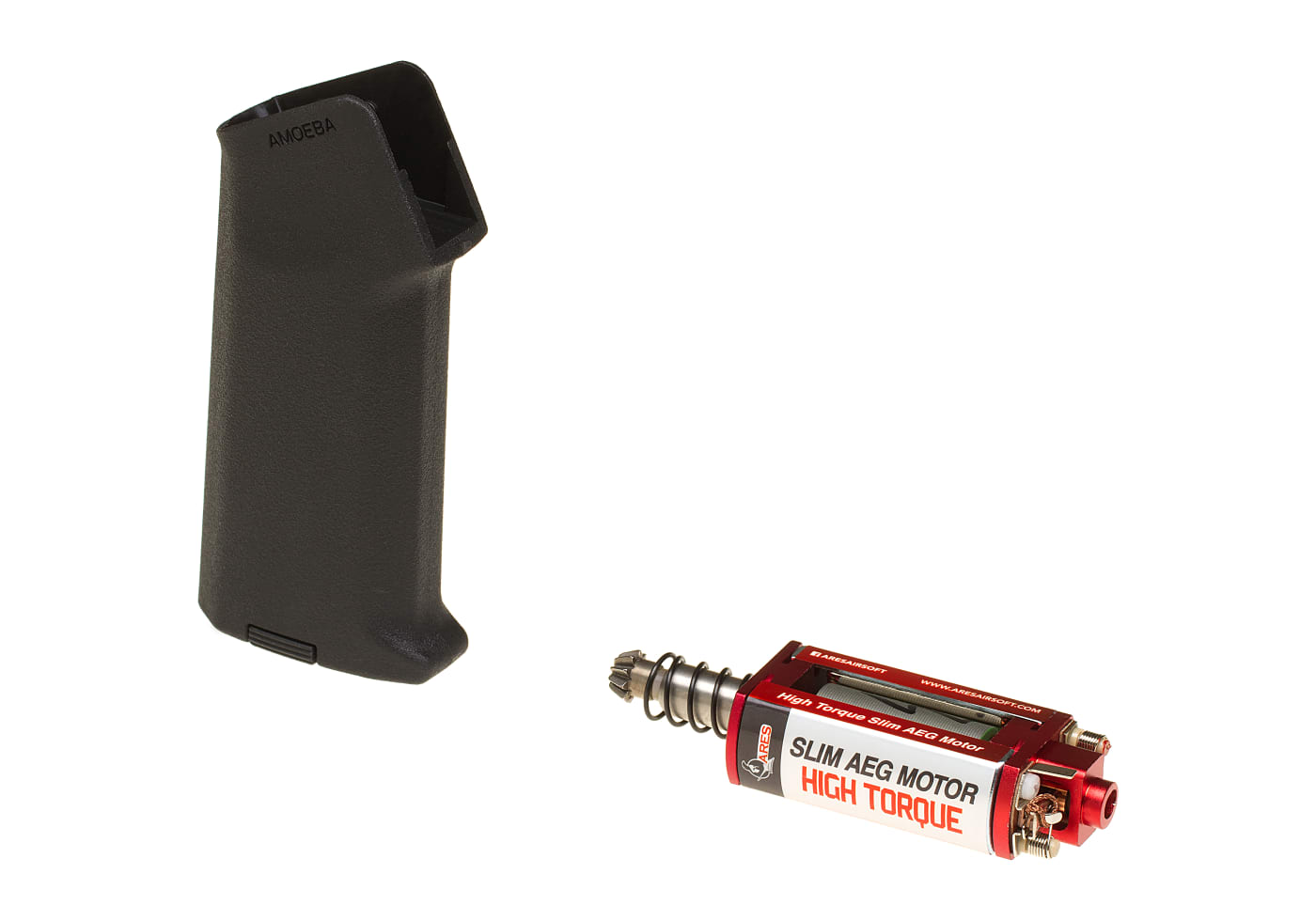 Ares High Torque Slim Motor + Amoeba Slim Pistol Grip