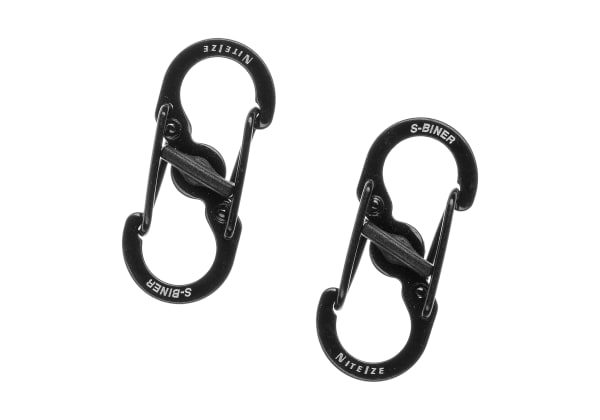Nite Ize S-Biner Stainless Steel MicroLock 2pcs
