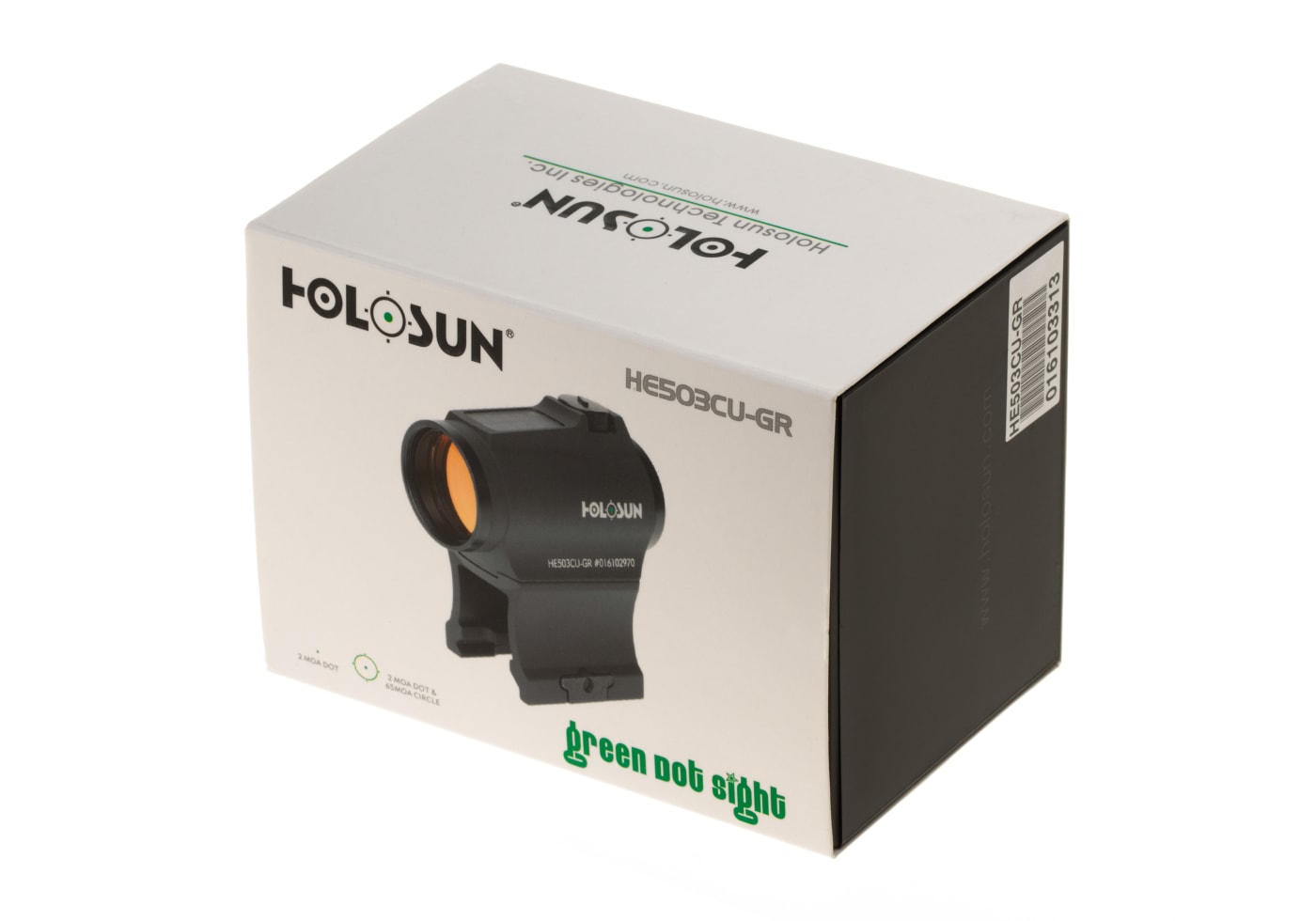 Holosun HE503CU-GR Elite Solar Green Circle Dot Sight