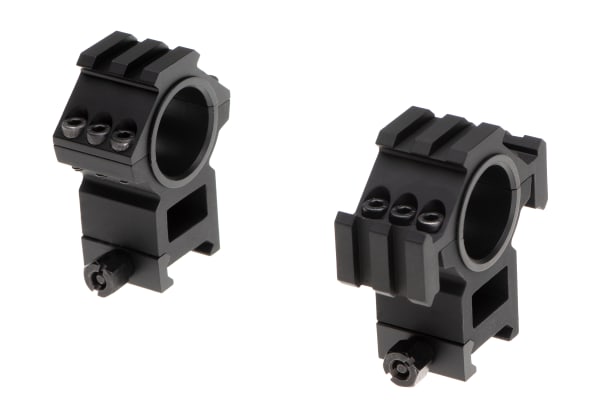 Aim-O Tri-Side Rail 25.4mm / 30mm Mount Rings