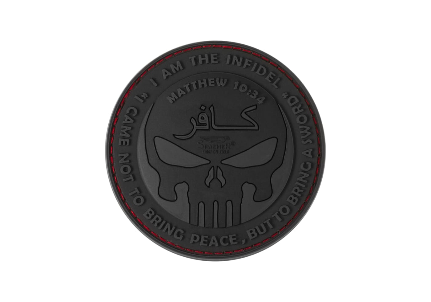 JTG The Infidel Punisher Rubber Patch