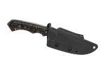 Defcon D2 Fixed Blade Gold Flecks Handle
