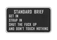 JTG Standardbriefing Rubber Patch