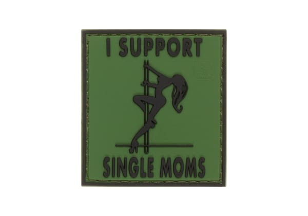 JTG I Support Single Mums Rubber Patch