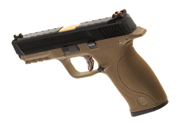 WE WET-05 BK Gold Barrel Metal Version GBB