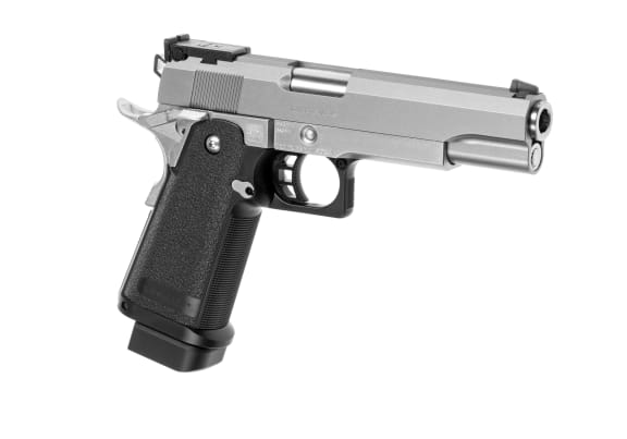 おまけ付 Hi-CAPA CUSTOMER DUAL STAINLESS Tokyo Marui Dual Stainless Hi-Capa Custom Gas Blowback