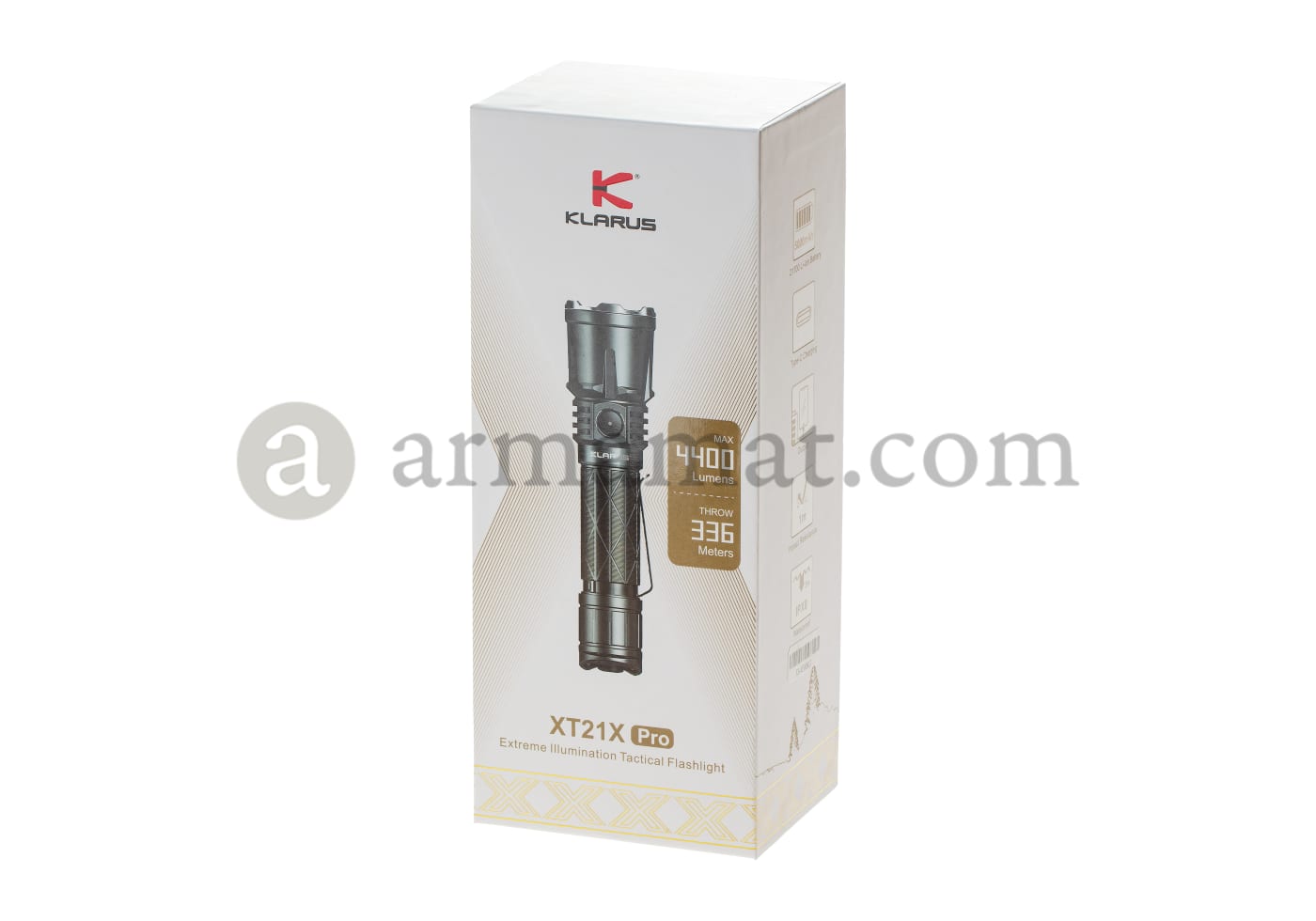 Klarus XT12GT Pro - Torcia Tattica A LED, 850 Metri, 1600 Lumen, Torcia Tattica A LED A Lunga Gamma, 850 Metri - Foto 7