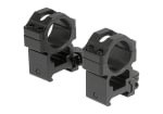 Leapers QD 25.4mm CNC Mount Rings High