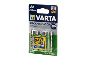 Varta AA Rechargable 2600mAh 4pcs