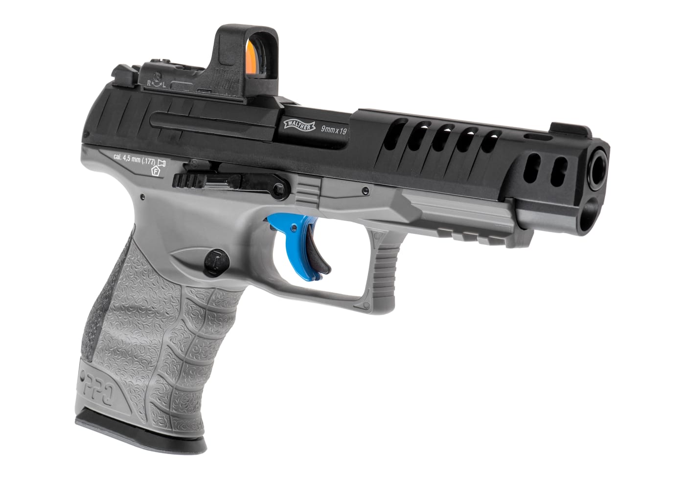 Walther Q5 Match 5“ Combo SET Blowback Co2 4.5mm Diabolo