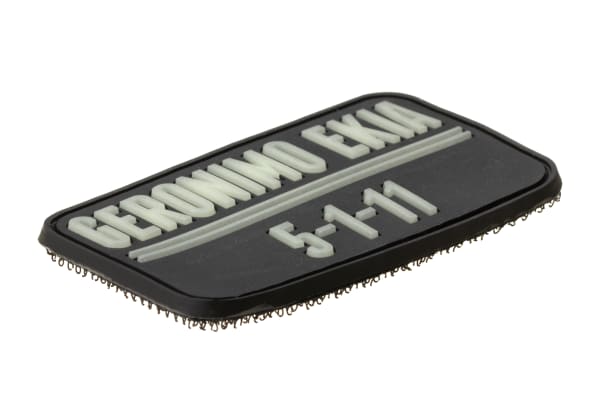 JTG Geronimo EKIA Rubber Patch Glow in the Dark