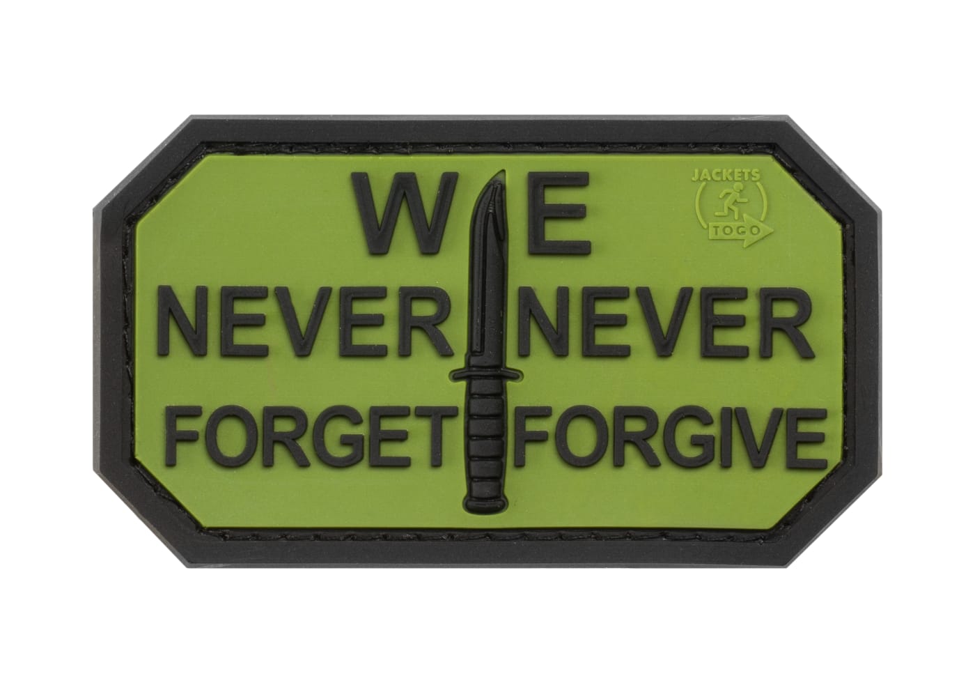 JTG Never Forget Rubber Patch