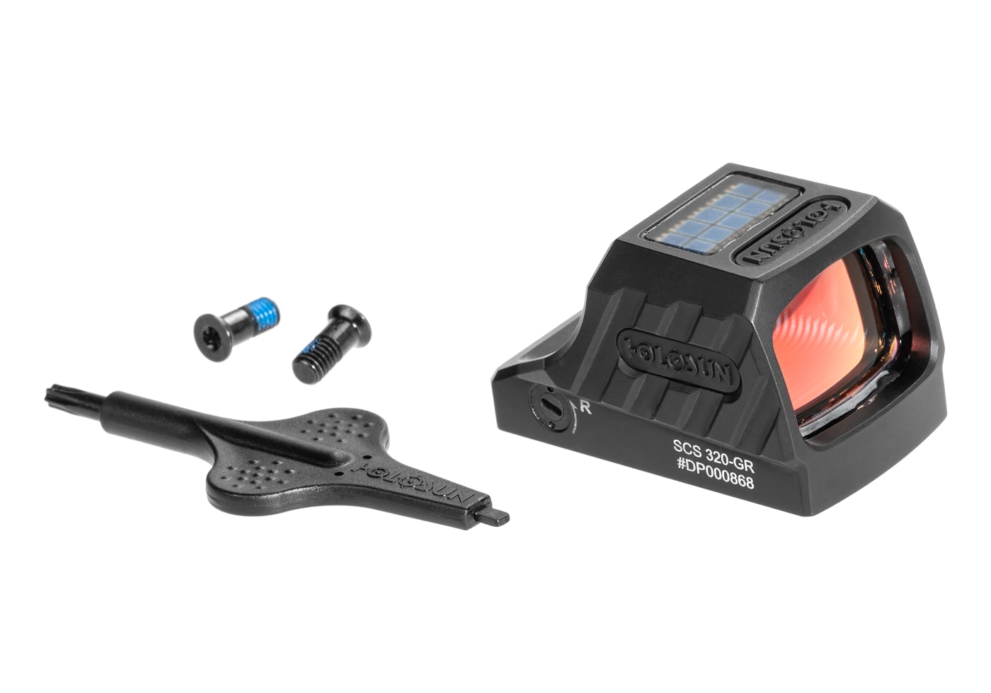 Holosun SCS Solar Green Circle Dot Sight Sig Sauer P320 Footprint