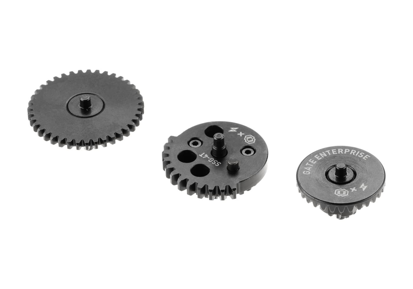 Gate High Precision Steel 13:1 Gear Set Short Stroke