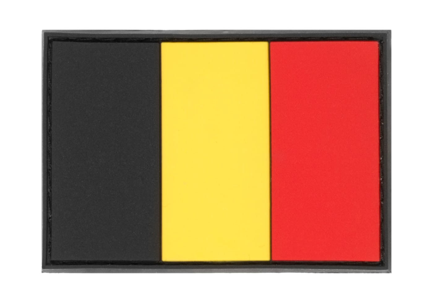 JTG Belgium Flag Rubber Patch