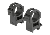 Leapers 30mm CNC Mount Rings High