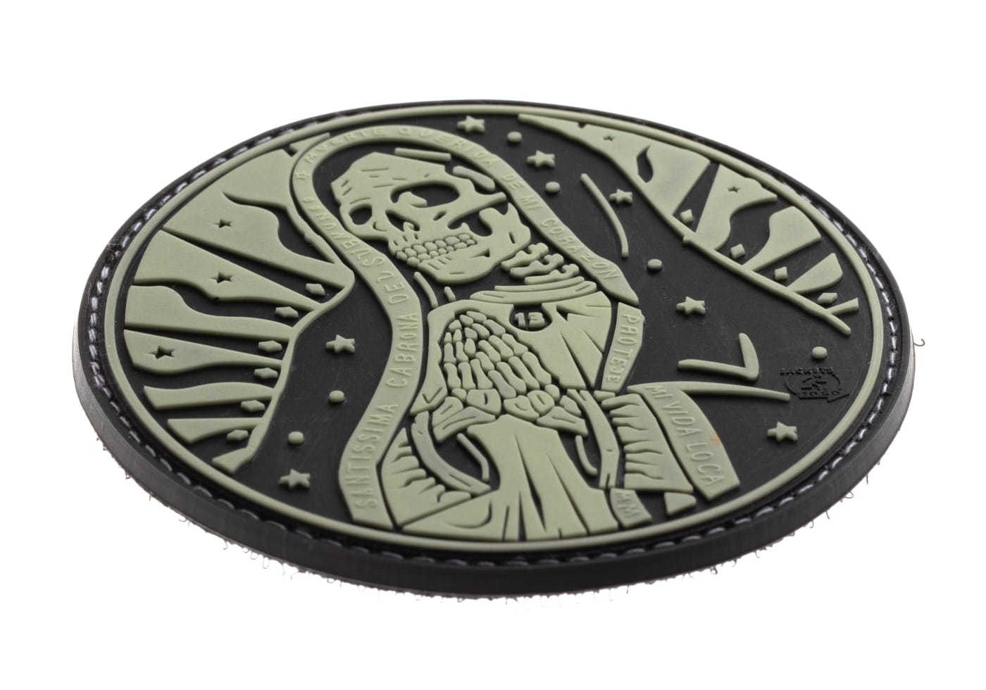 JTG Santa Muerte Rubber Patch