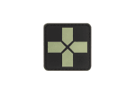 JTG Red Cross Rubber Patch 40mm