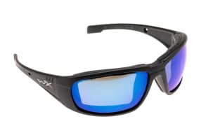 Wiley X WX Boss Captivate Polarized Blue Mirror