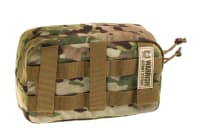 Warrior Medium Horizontal MOLLE Pouch Zipped