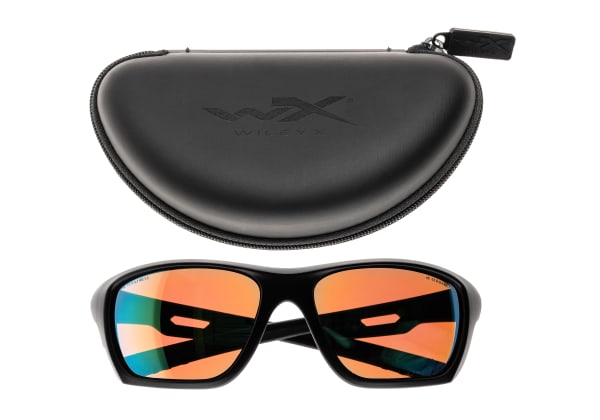 Wiley X WX Aspect Captivate Polarized Green Mirror
