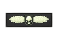 JTG SOF Skull Badge Rubber Patch