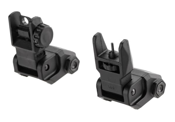 DLG Tactical Low Profile Folding Sight Set