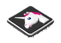 JTG Unicorn Rubber Patch