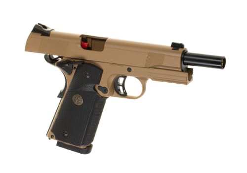 KJ Works M1911 MEU Full Metal Tan Co2