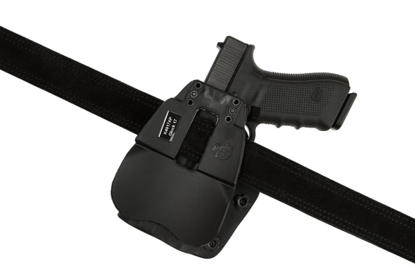 Frontline Open Top Kydex Holster für Glock 17 M3 / M6 Paddle