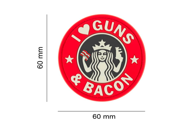 JTG Guns and Bacon Rubber Patch