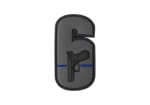 JTG Watch your Six Rubber Patch