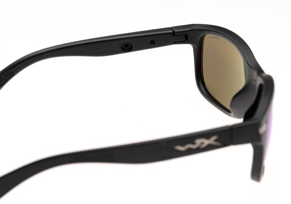 Wiley X WX Helix Captivate Polarized Blue Mirror