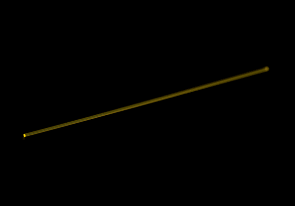 LPA Fiber Optics Blister 1mm Yellow