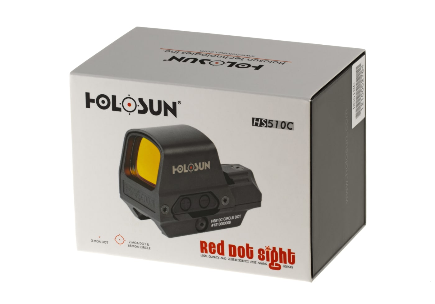 Holosun HS510C Solar Red Circle Dot Sight