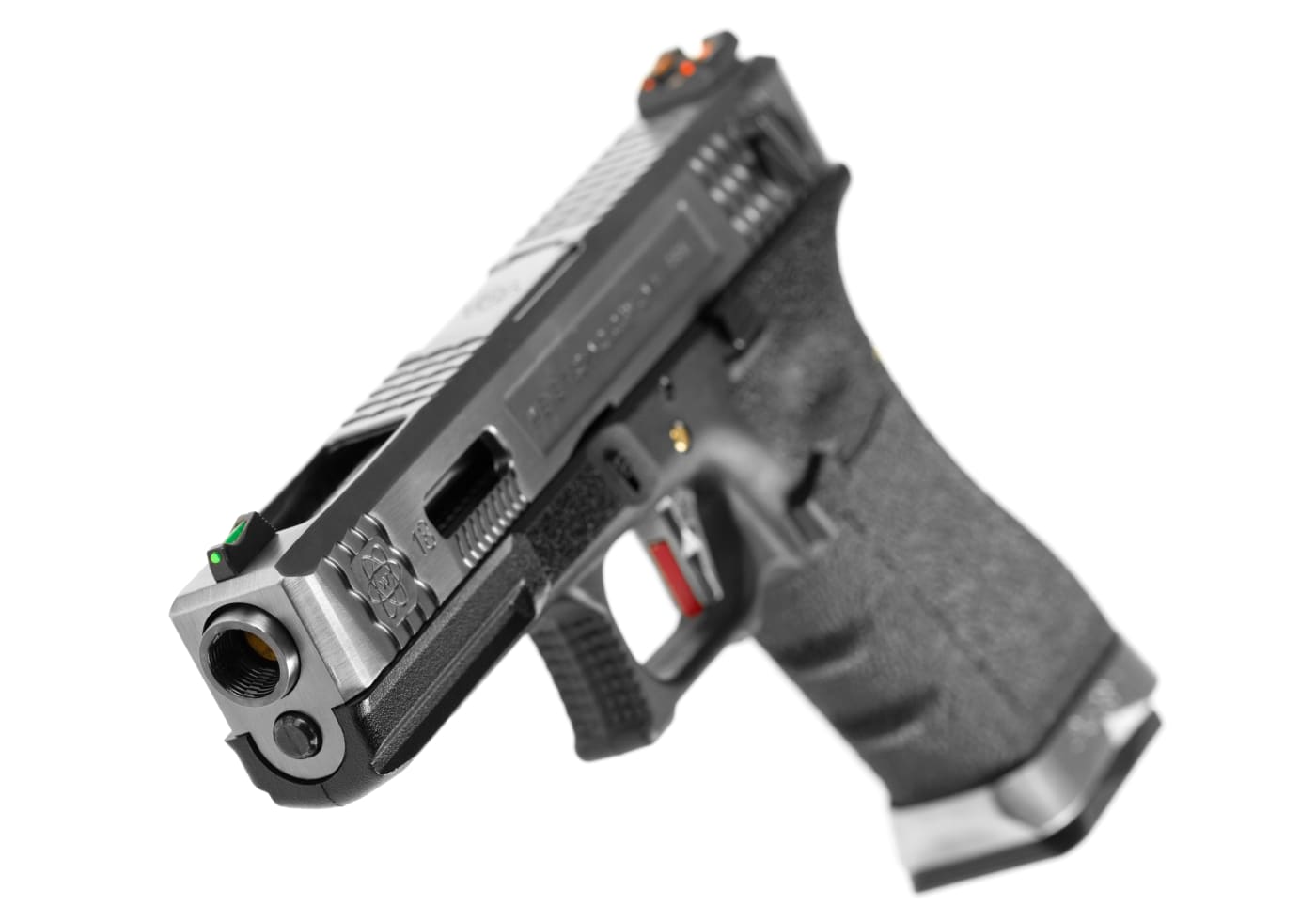 WE G-Force 18C SV Silver Barrel Metal Version GBB