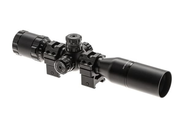 Leapers BugBuster 3-12X32 Scope Side AO Mil-Dot With QD Rings