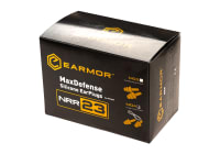 Earmor MaxDefense Silicone Cord Ear Plugs NRR28 100 Pairs Box