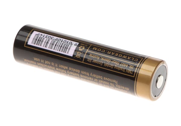 Clawgear 18650 Battery 3.7V 2600mAh Micro-USB