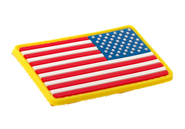JTG US Flag Rubber Patch Reversed