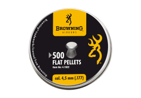 Browning 4.5mm Flat Pellets 0.48g 5x500rds