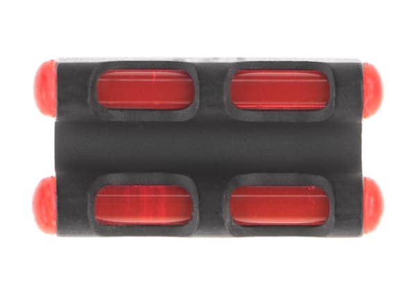 LPA Red Twin Fiber Optics Front Sight 3,0 MA Thread
