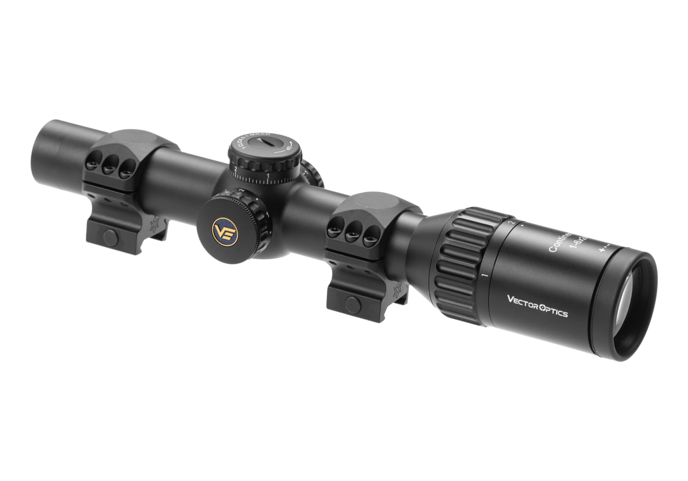 Vector Optics Continental x6 1-6x24i Fiber