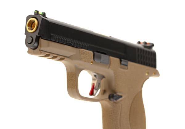 WE WET-05 BK Gold Barrel Metal Version GBB