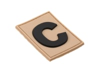 JTG C Team Member Rubber Patch Desert
