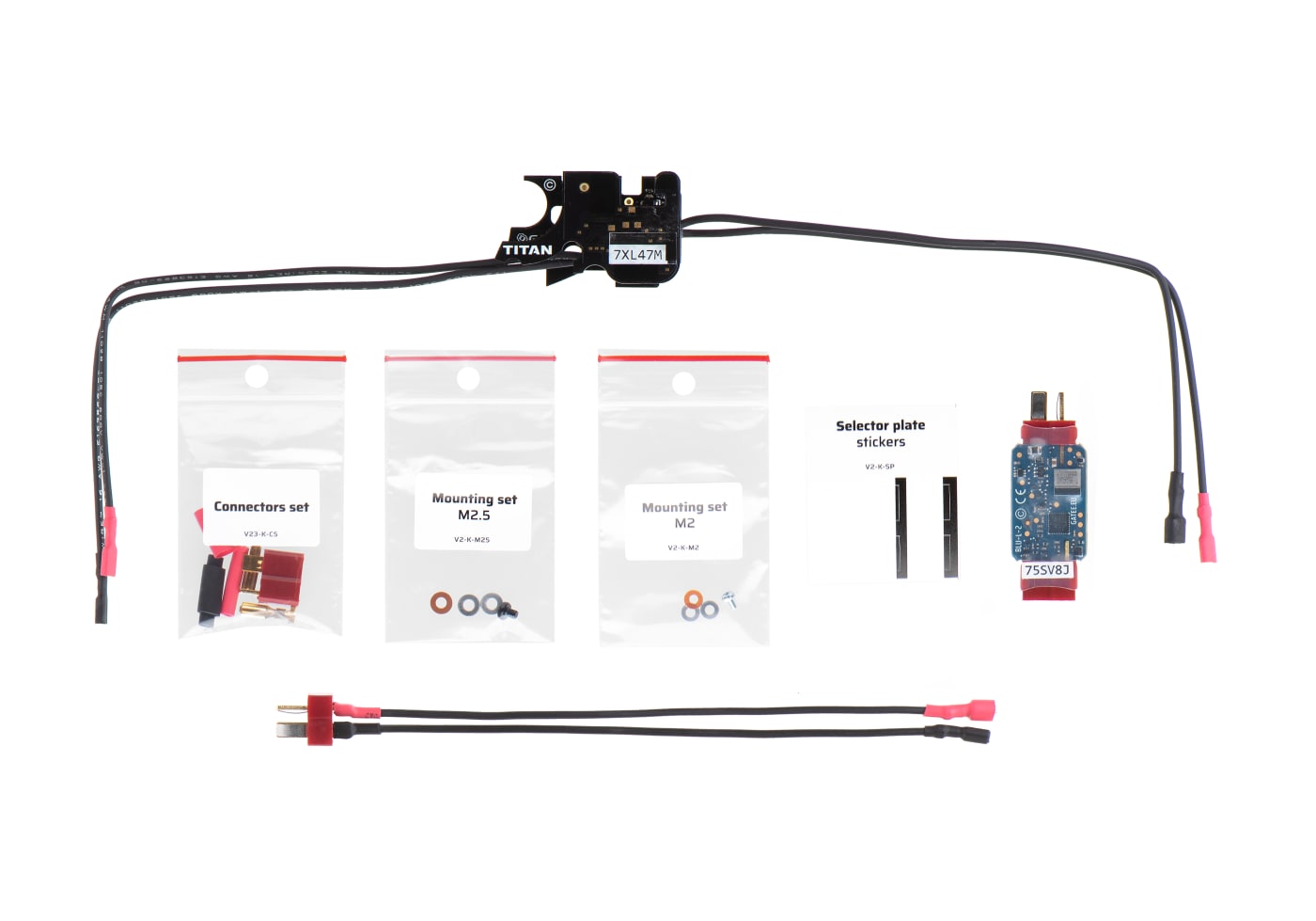 Gate Titan V2 Expert Blu-Set Front Wired