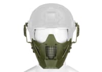 Pirate Arms Warrior Steel Half Face Mask